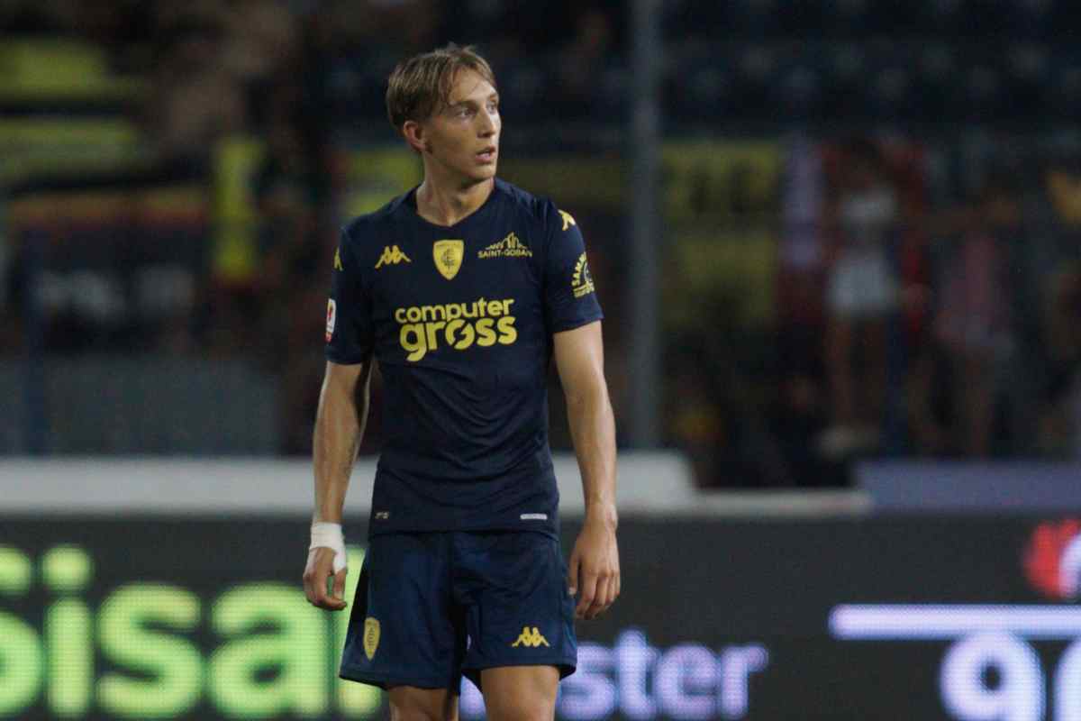 Jacopo Fazzini out per un mese con l'Empoli