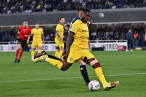 Bonny in azione con il Parma