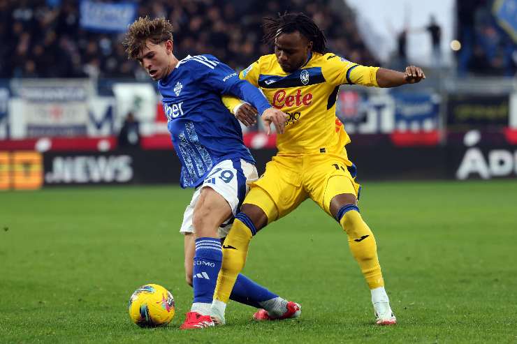 Ademola Lookman in azione