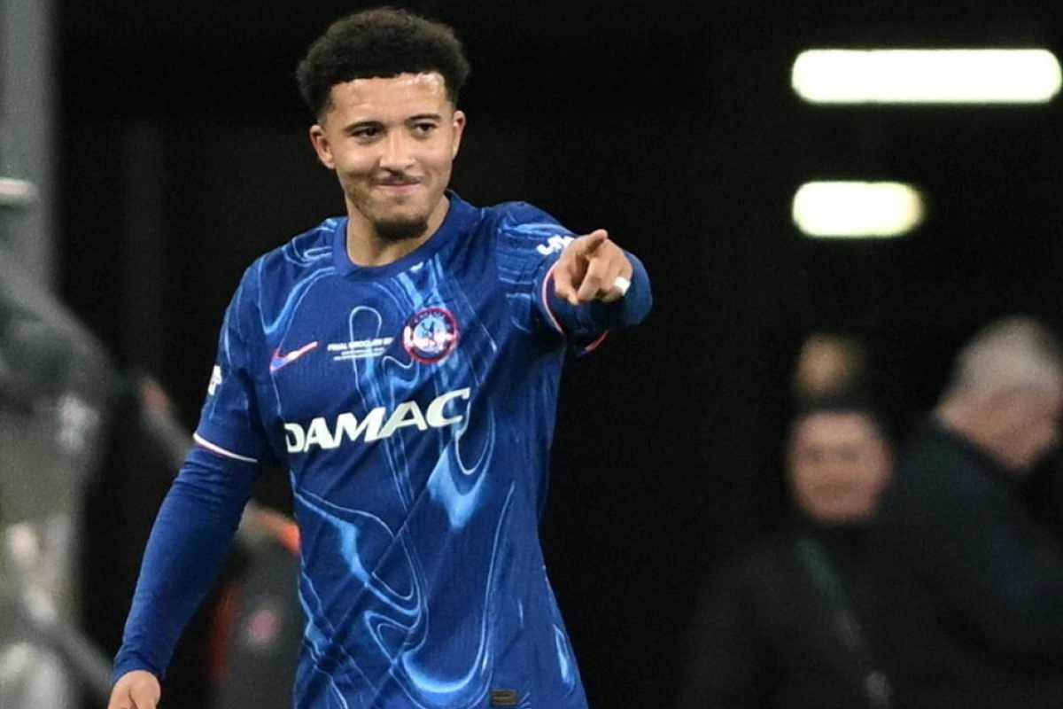 Jadon Sancho esulta