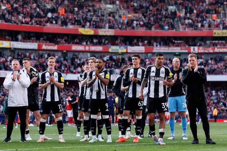 La squadra del Newcastle
