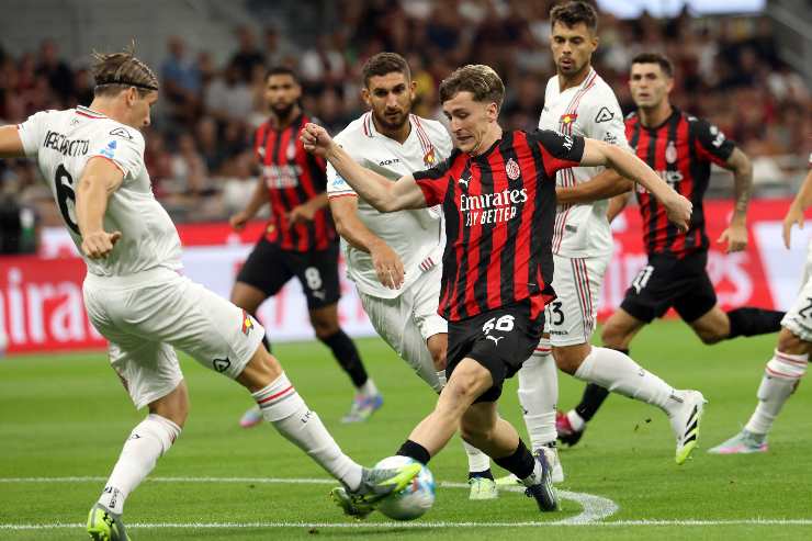 Alexis Saelemaekers in azione