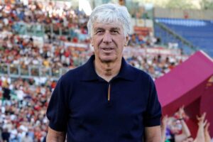 Gian Piero Gasperini sorride