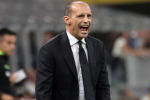 Massimiliano Allegri urla