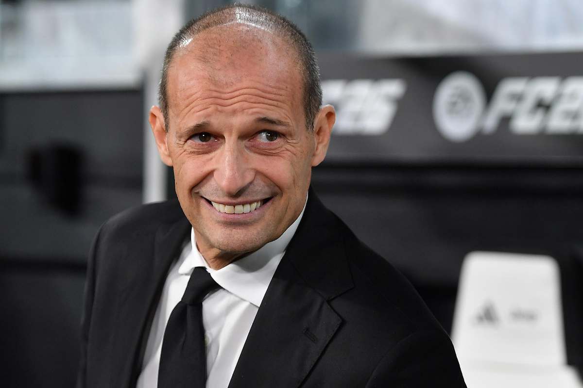 Max Allegri sorride
