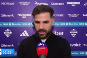 Fabregas dopo Como-Milan