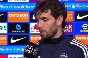 Le dichiarazioni di Calabresi a DAZN